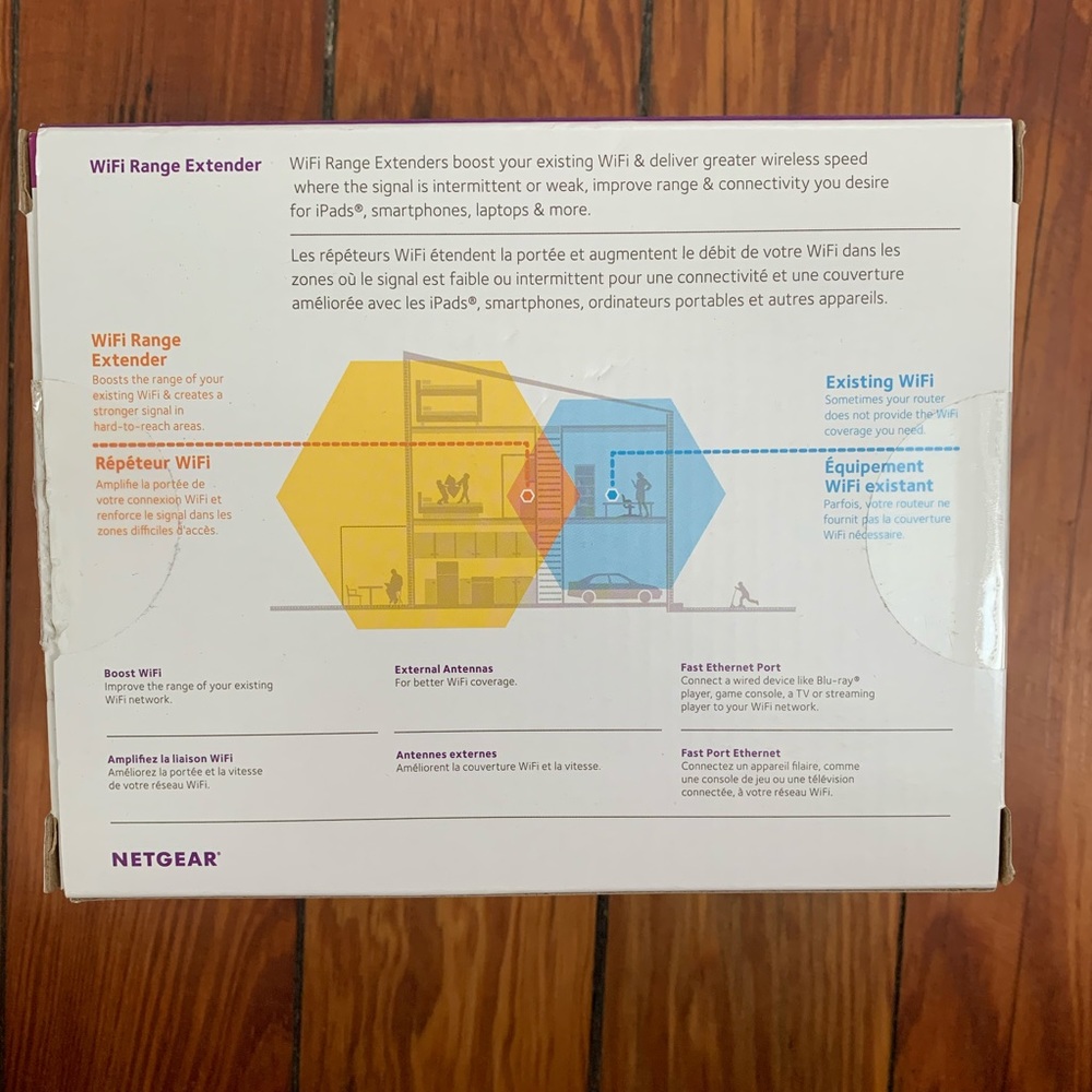Netgear Wifi Range Extender Plug In - Picture 3 of 8
